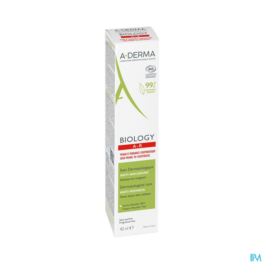 vignette A-DERMA BIOLOGY AR SOIN DERMA 40ML