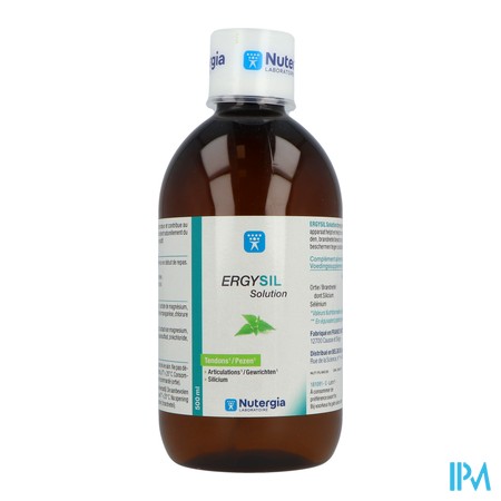 vignette ERGYSIL SOLUTION FL 500ML
