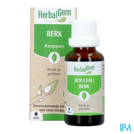 vignette HERBALGEM BOULEAU BIO* - 30 ML