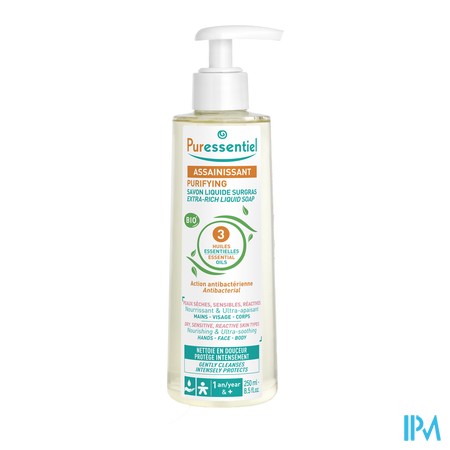 produit PURESSENTIEL SAV SURGR ASSAINISSA 250ML