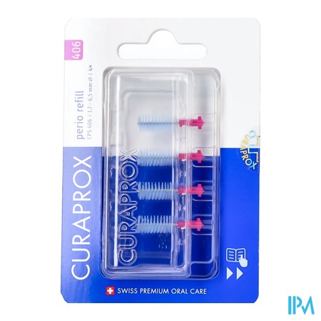 vignette CURAPROX CPS 406 PERIO FUCHSIA 4 RECH