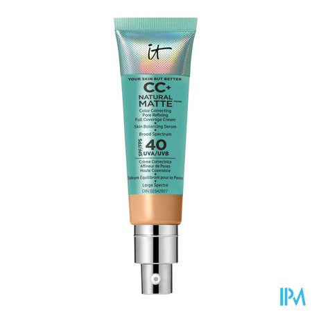 produit ITCOSM CC+ NATURAL MATTE INTL 32ML MED TA