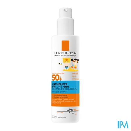 produit ANTHELIOS 50+DERMOPED SPR 200ML