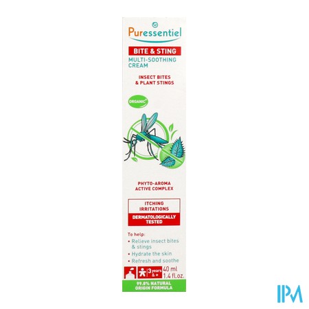 vignette PURESSENTIEL CR MULTI APAISANT40ML