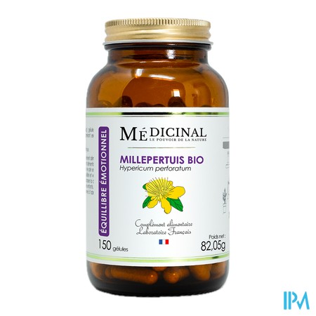 vignette MEDICINAL MILLEPERTUIS BIO GELU150