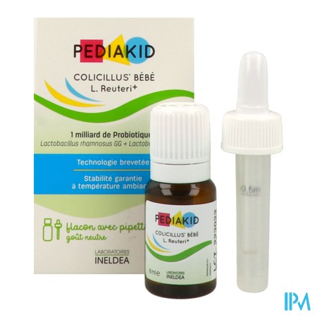 vignette PEDIAKID COLICILLUS BB L.REUT+ 8ML
