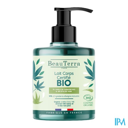 produit BEAUTERRA LAIT CORPS BIO 500ML