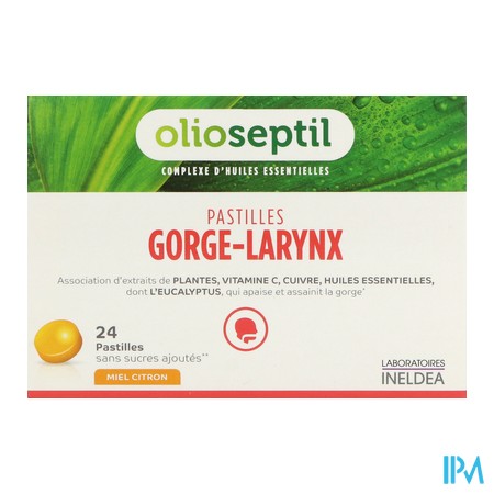 vignette OLIOSEPTI GOR/LAR MIEL/CITR PAST24