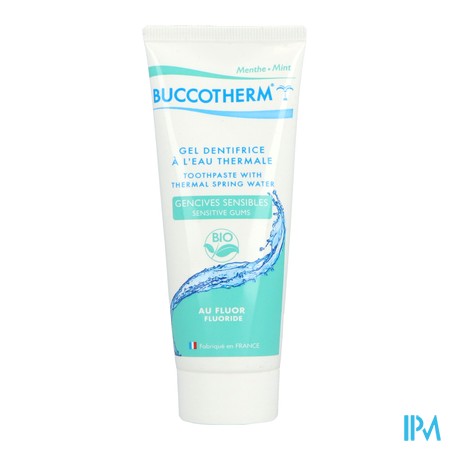 vignette BUCCOTHERM GENCIV SENSI FLUOR BIO75ML