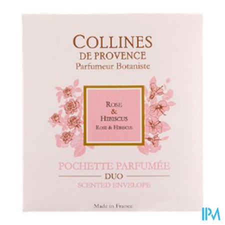 vignette COLLINES PROV POCH PARF ROSE HIBISCUS 6G