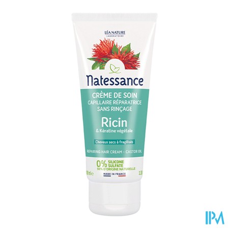 vignette NATESSANCE RICIN CR SOIN CAPILL 100ML
