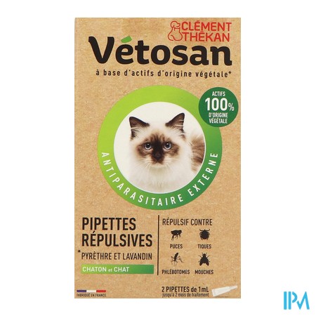 produit VETOSAN PIP CHAT CHATON X2