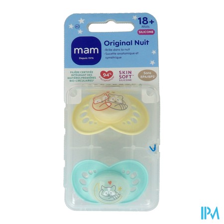 vignette MAM SUCET ORIGINAL NUIT 18+M SILIC 2