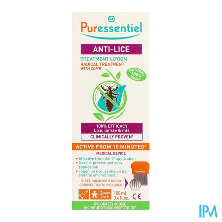 vignette PURESSENTIEL LOT A/POUX100ML+PEIGN