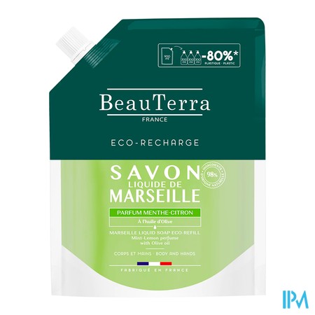 produit BEAUTERRA SAV LIQ MENT-CIT ECO-RECH 900ML