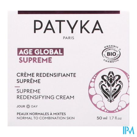 vignette PATYKA CR REDENSIF SUPREME 50ML