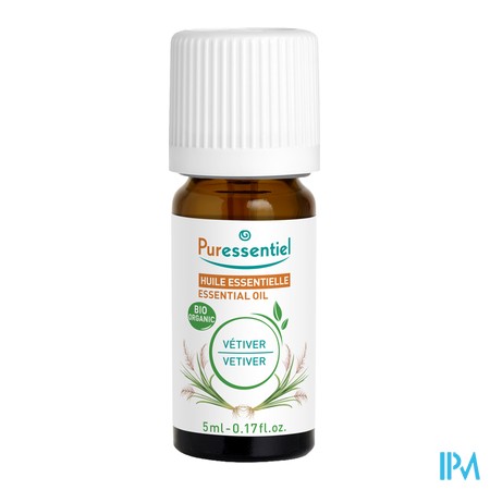 produit PURESSENTIEL VETIVER BIO 5ML
