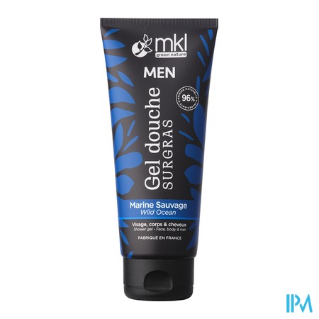 vignette MKL GEL DCHE MEN MARINE SAUVAGE 200ML
