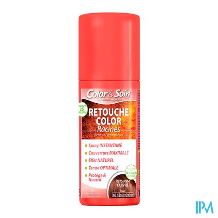 vignette 3 CHENES RET COLOR CUIVR SPR 75ML