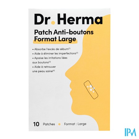 produit DR HERMA PATCH LARGE BT10