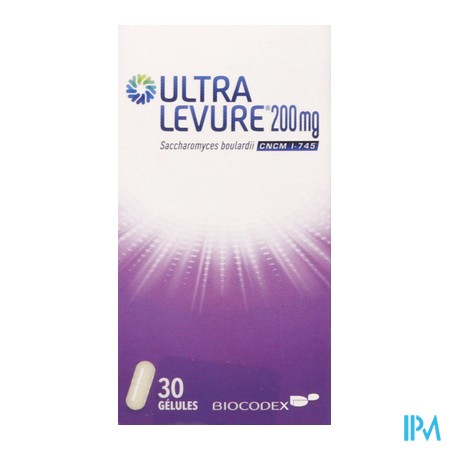 produit ULTRALEVURE 200MG GELU 30