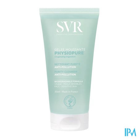 vignette SVR PHYSIOPURE GELEE MOUSSANT 55ML