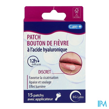 produit CARE+ PATCH BOUTON FIEVRE BT15