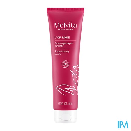 vignette MELVITA GOM SILHOUET OR ROSE150ML