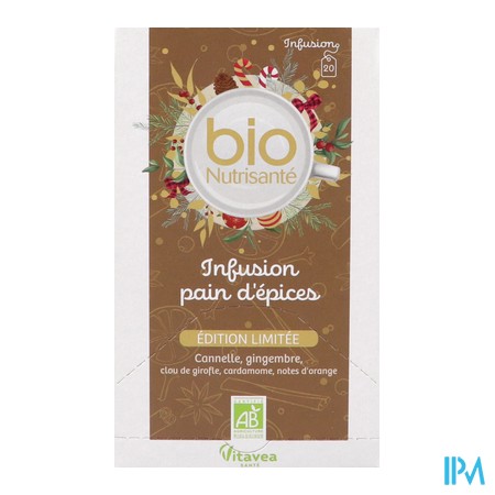 produit BIONUTRISANTE INFUSION PAIN EPICES SACH20