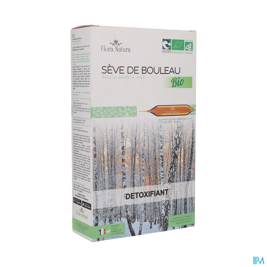 vignette FLORA NAT SEVE BOULEAU BIO AMP 20