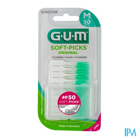 vignette GUM SOFT-PICKS 632 ORIG MED 50