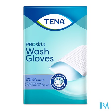 produit TENA GANTS TOILETTE PLAST  B/175