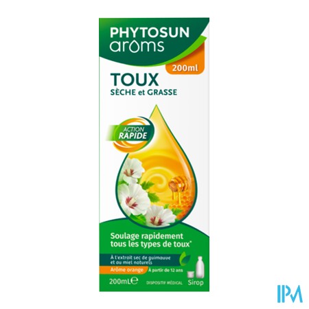 produit PHYTOSUN AROMS SIROP TOUX 200ML