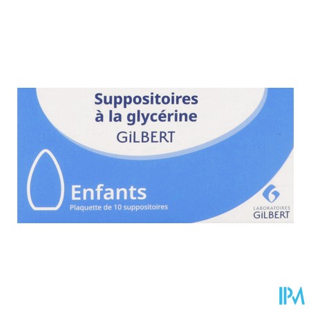 produit GLYCERINE GILB SUP ENF BT10