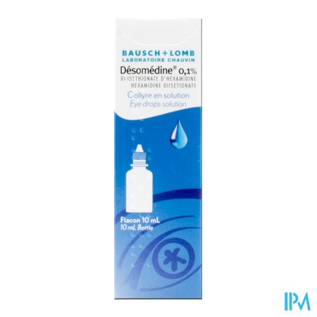 vignette DESOMEDINE 0,1% COL FL 10ML