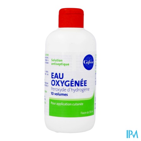 vignette EAU OXYGENEE 10V GIFRER FP 250ML