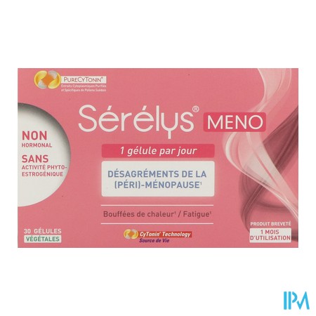 vignette SERELYS MENO 30 GELULES