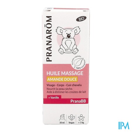 vignette PRANAROM PRANABB HLE MAS AMAND30ML