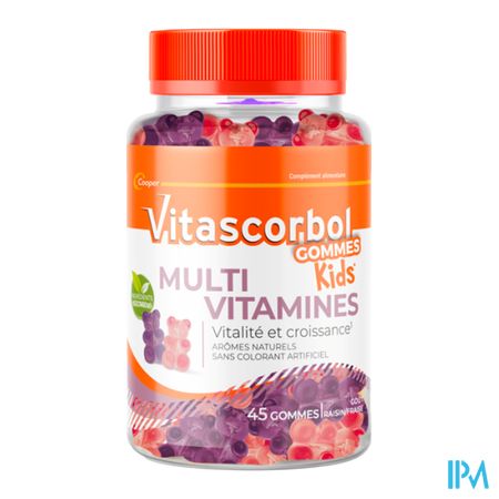 produit VITASCORBOL GOMMES MULTIKIDS X45