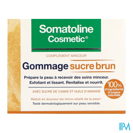 vignette SOMATOLINE GOMMAGE SUCRE BRUN 350G
