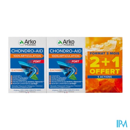 produit CHONDRO-AID 100% ARTICUL.2+1MOIS OFFE