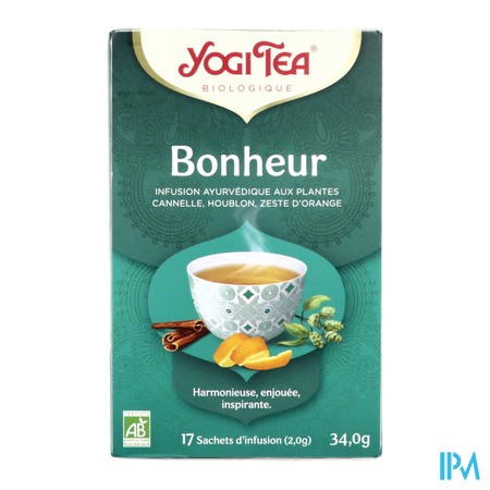 vignette YOGI TEA BONHEUR BIO SACH 17