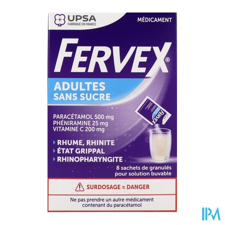 vignette FERVEX BT 8 SAC DOSE S SUC