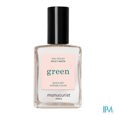 vignette MANUCURIST GREEN MILKY WHITE 15ML
