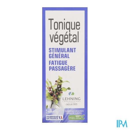 vignette LEHNING TONIQUE VEGETAL FL250ML