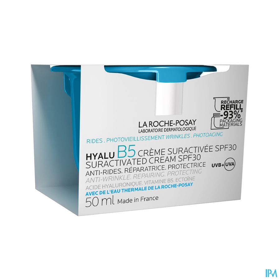 vignette ROCHE P HYALU B5 CR SURACT SPF30 RECH50ML