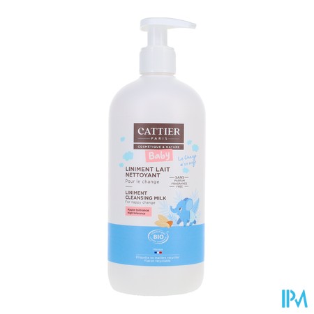 vignette CATTIER LINIMENT LAIT NETT CHANGE BB500ML
