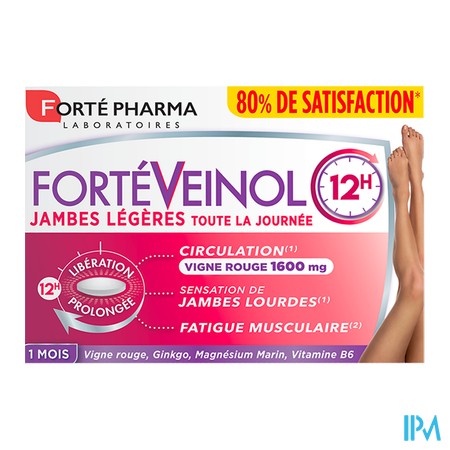 produit FORTE FORTEVEINOL 30 COMPRIMES