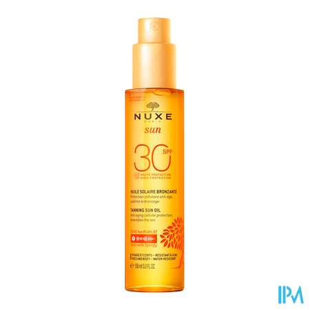 vignette NUXE SUN HLE SOL OR HAUT PROT SPF30 150ML