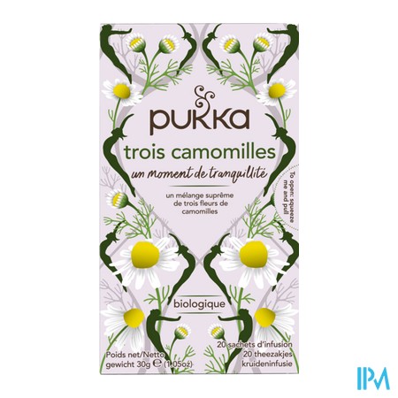 produit PUKKA INFUS 3CAMOMILLE SACH 20